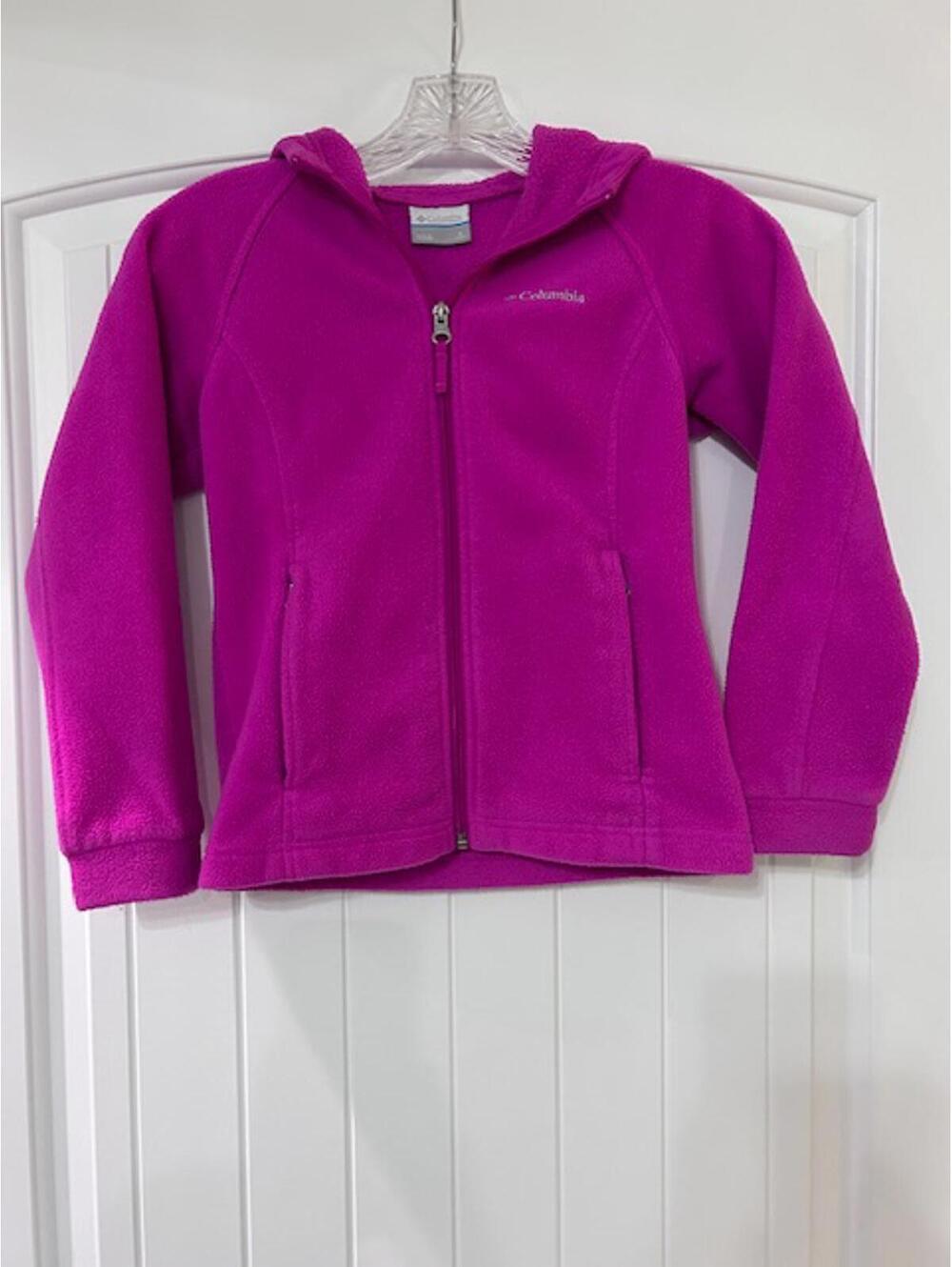Columbia Pink Kids Jacket Size Small * Bright & Cheerful Fall-ready